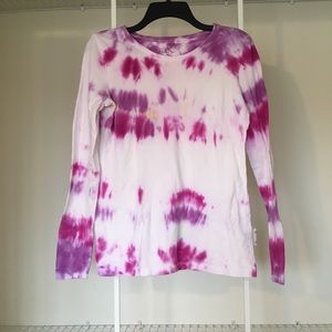 The Limited Perfect Tee Long Sleeve Tie Dye M